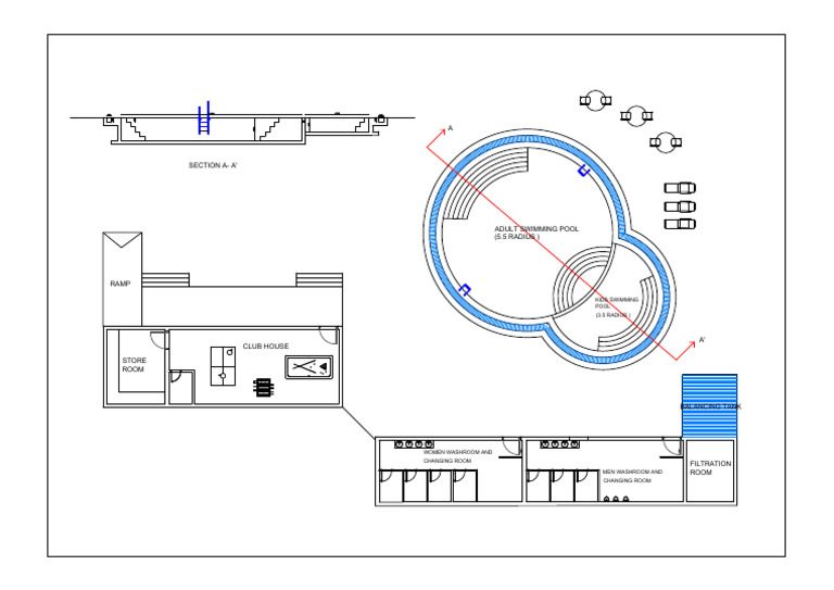 Adult and Kids Swimming Pool Design | PDF