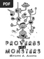 Proverbs For Monsters - Excerpt From Dark Regions Press