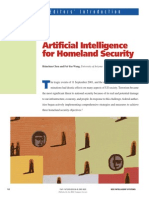 Artificial Intelligence for HomeLand Security