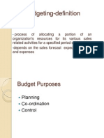 36696759 Sales Budgeting Ppt