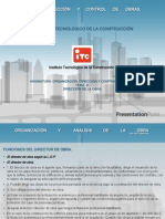 ORGANIZACIÓNDIRECCIÓNYCONTROLDEOBRASTEMAITEMAIII