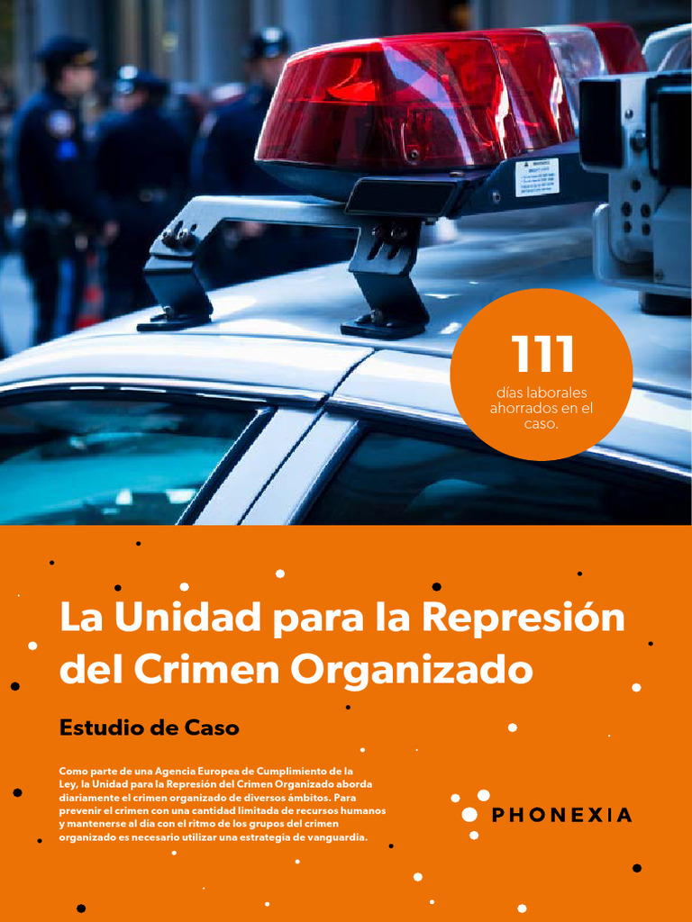 La Unidad para La Represion Del Crimen Organizado Estudio de Caso | PDF ...