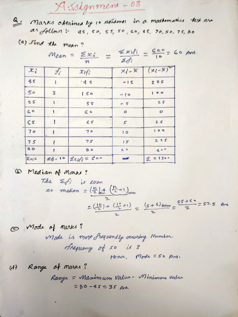 Assignment 03 | PDF