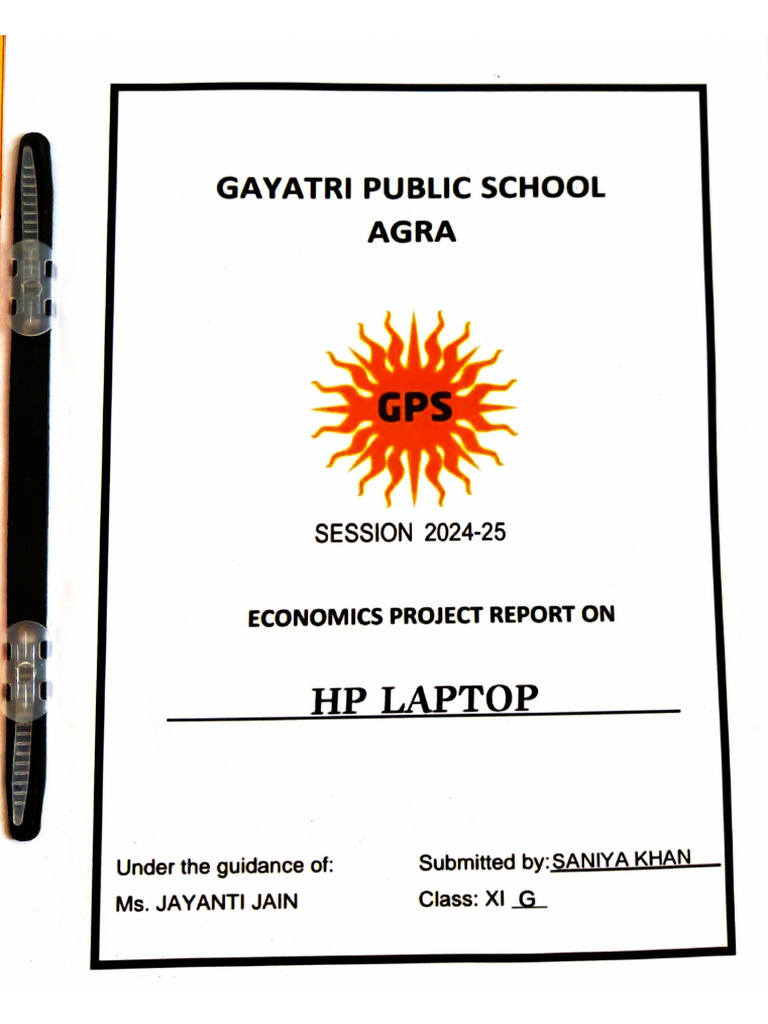Project File Grade-XI | PDF
