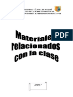 Materiales Relacionados Con La Clase