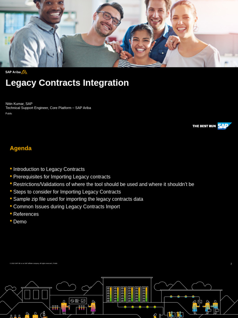 Legacy Contracts Import Guide for SAP Ariba | PDF | Computer File ...