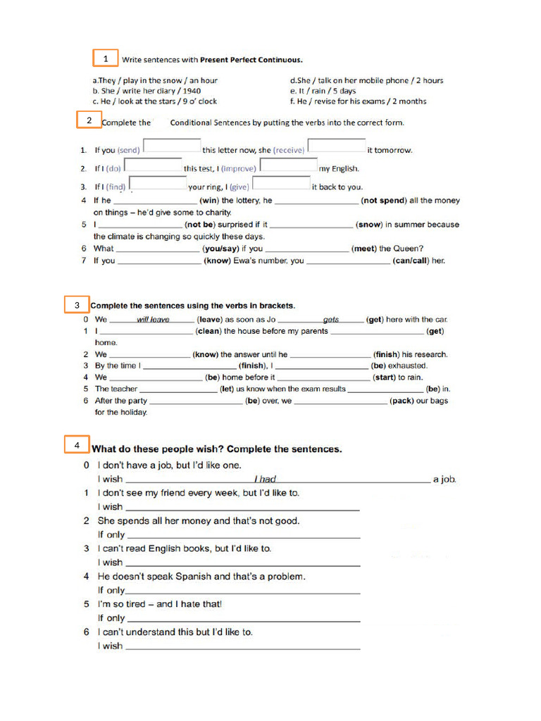 Sentence Rewriting Exercises | PDF
