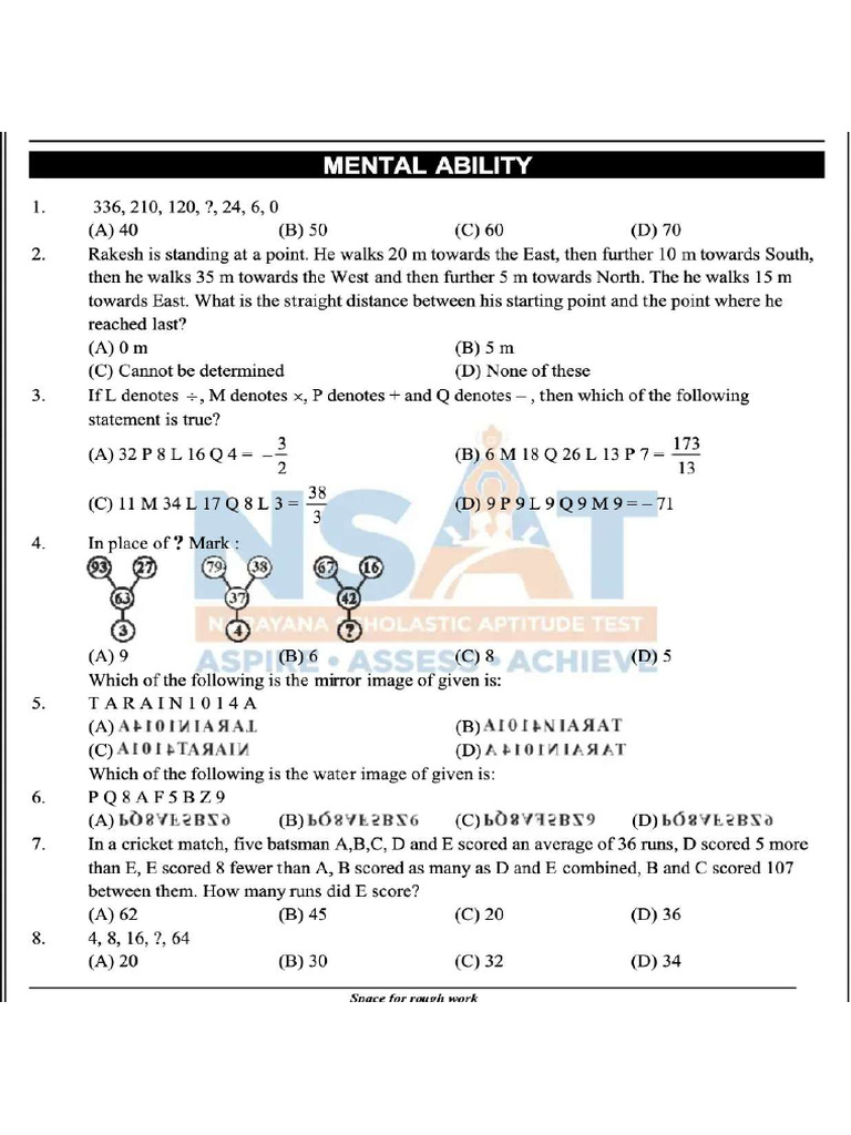 Past Paper | PDF