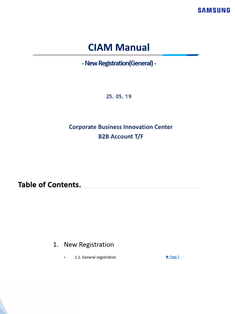 CIAM User Registration Guide | PDF | Cyberspace | Computing