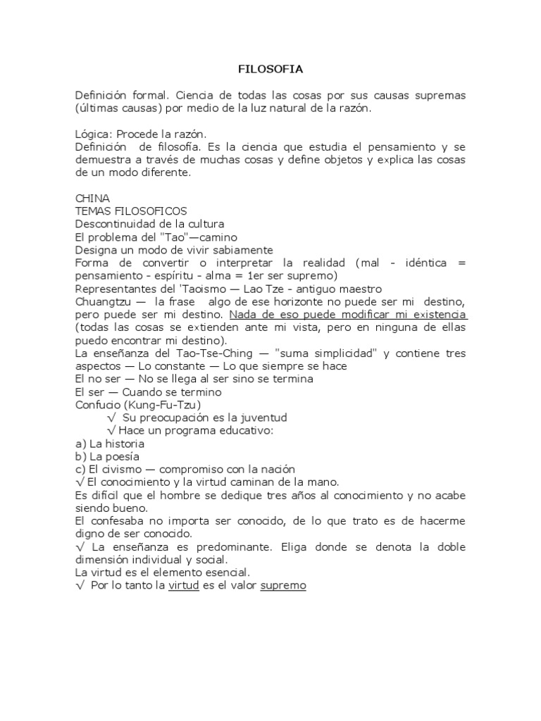 resumen historia de la filosofía Alma Conocimiento