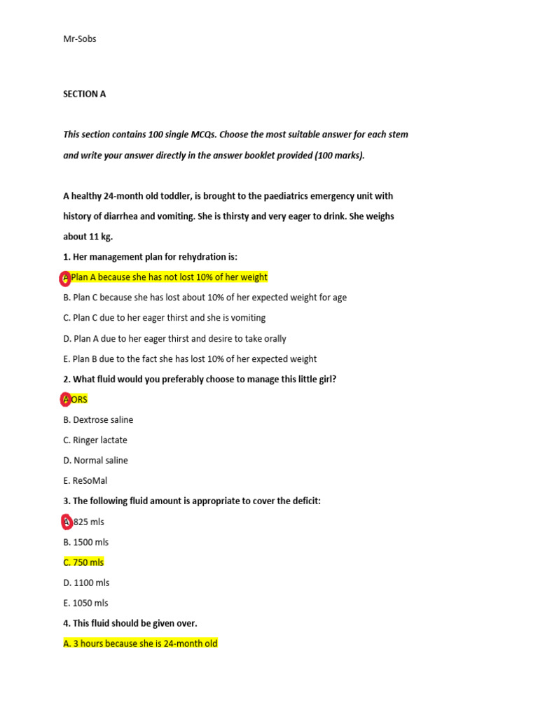 PEADS FINAL EXAM practise | PDF | Congenital Heart Defect | Vein