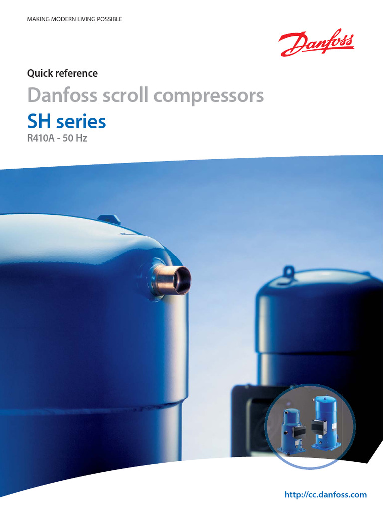 Danfoss Scroll SH R410A 50Hz | PDF | Mains Electricity | Engineering ...