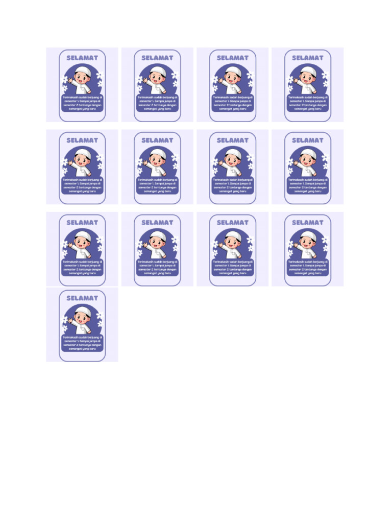 Sticker Gift | PDF