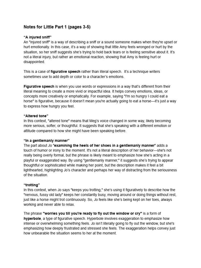 Little Women (Original) Notes | PDF | Satire | Romance (Love)