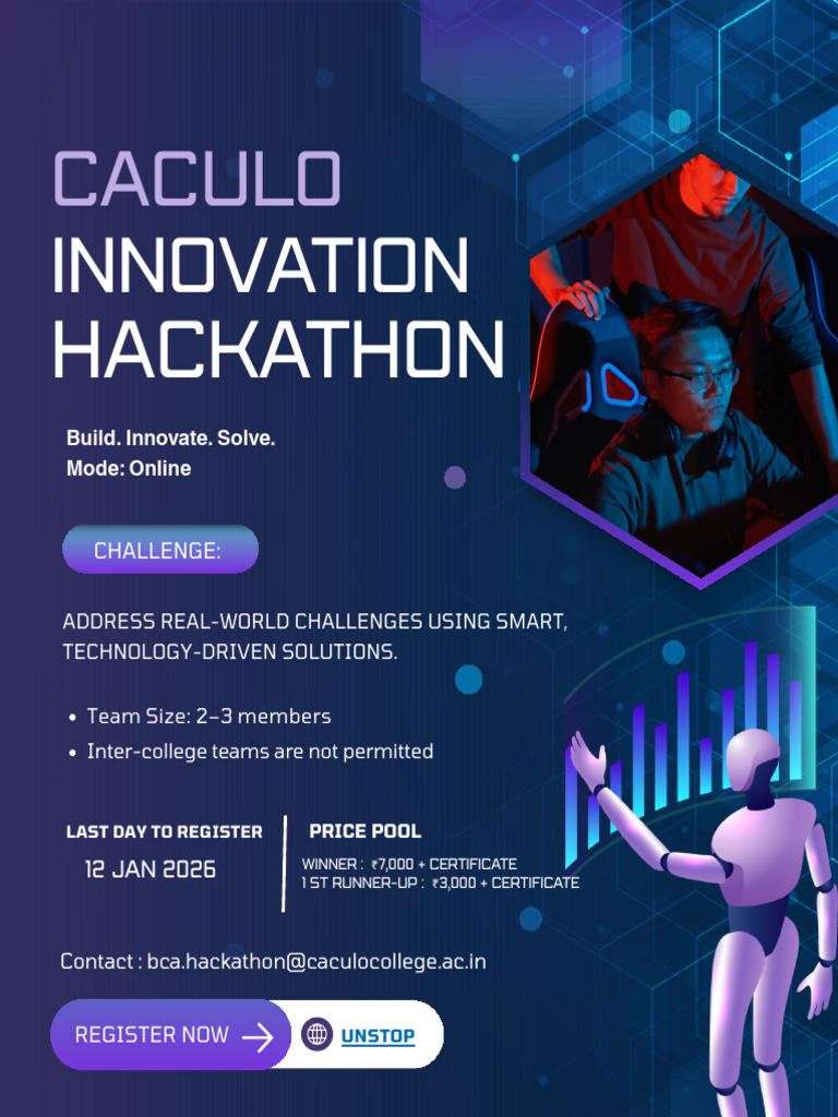 CACULO Innovation Hackathon 2026 | PDF