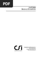 CSI Sap2000 Bridge Examples