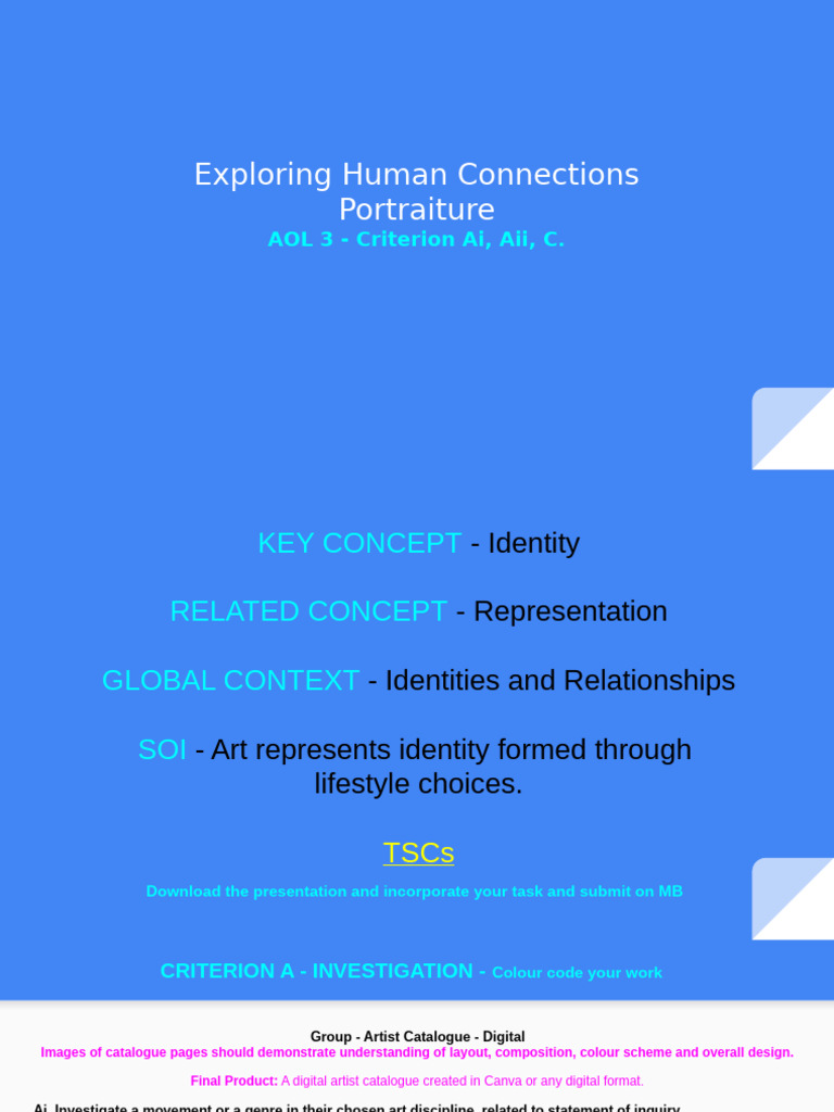 Copy of 12. VA_AoL3_Crit. Ai, Aii, C. | PDF | Composition (Visual Arts)