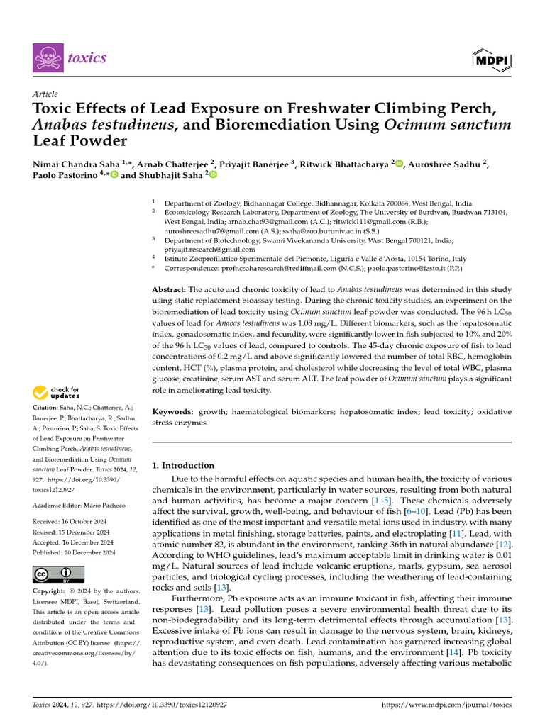 2024 Very Important Paper | PDF | Lead