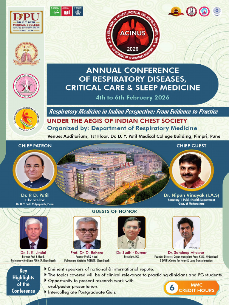 ACINUS 2026 Brochure-1 | PDF