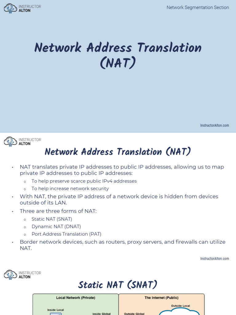 21 - Network Segmentation | PDF | Computer Network | Ip Address
