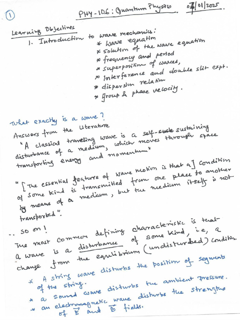 Note QP 1 | PDF