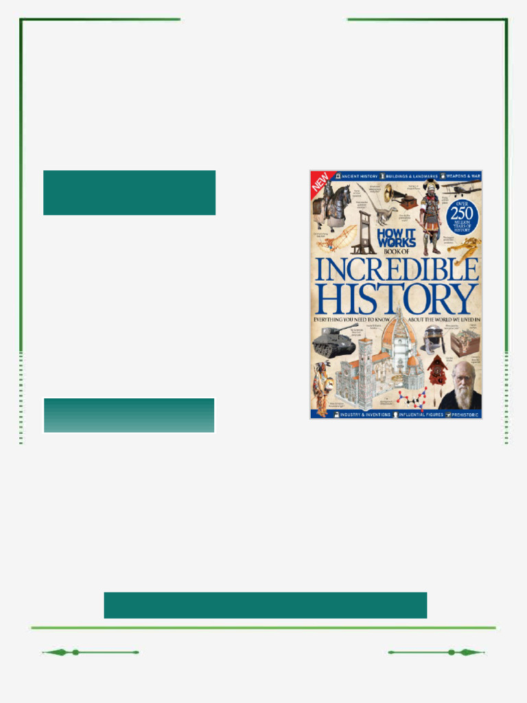 How It Works Book of Incredible History Imagine Publishing eBook ...
