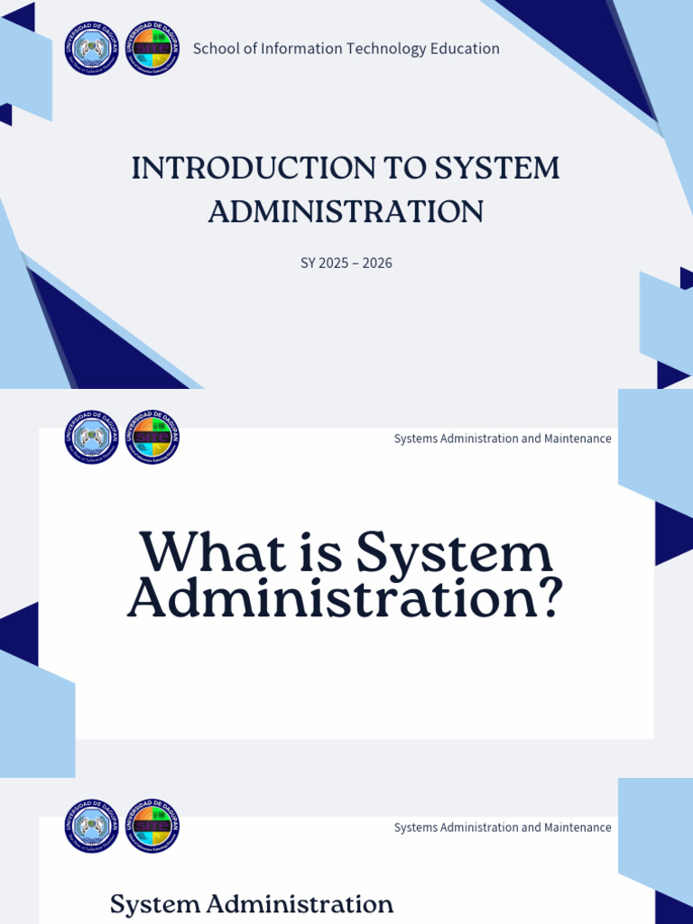System Administration Basics Guide | PDF | Server (Computing ...