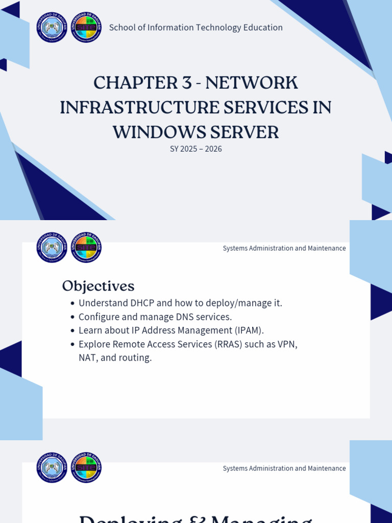 Windows Server Network Services Guide | PDF | Ip Address | Domain Name ...
