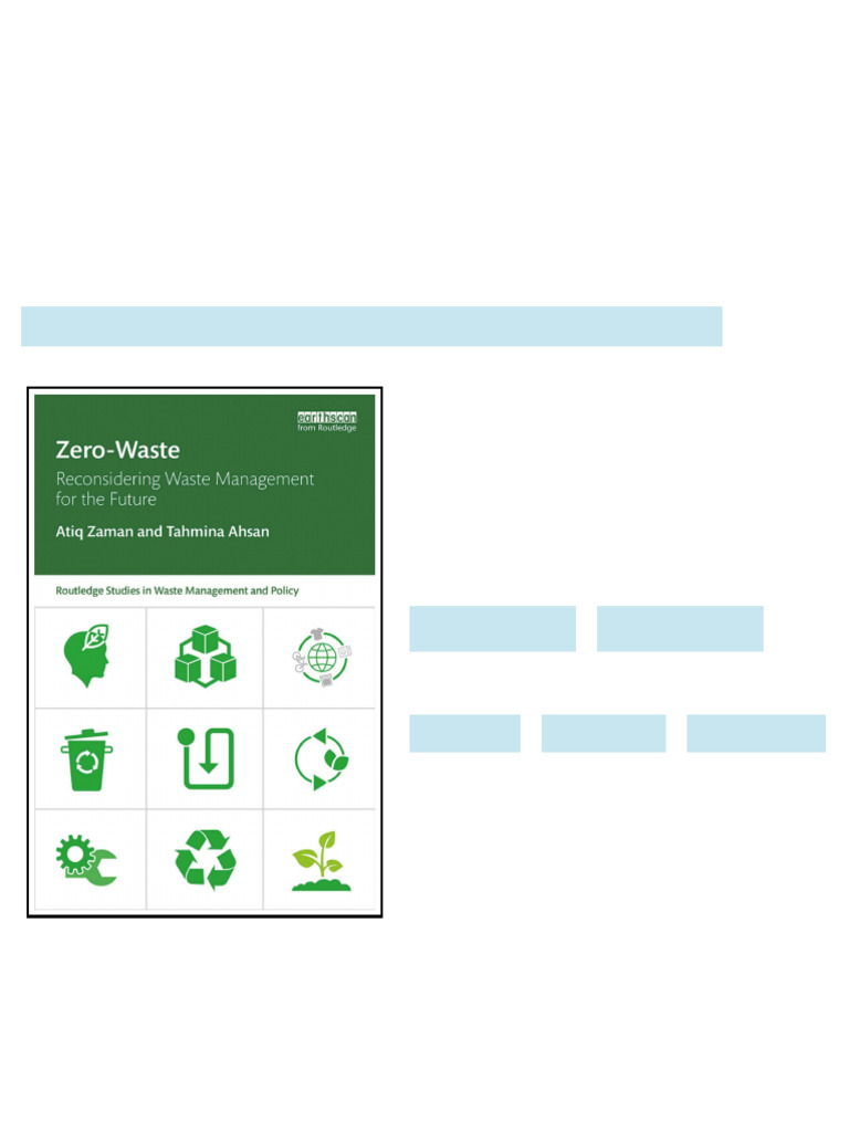 Zero Waste Reconsidering Waste Management for the Future updated 2025 | PDF
