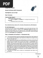 Intensive Form For Afrikaans | PDF