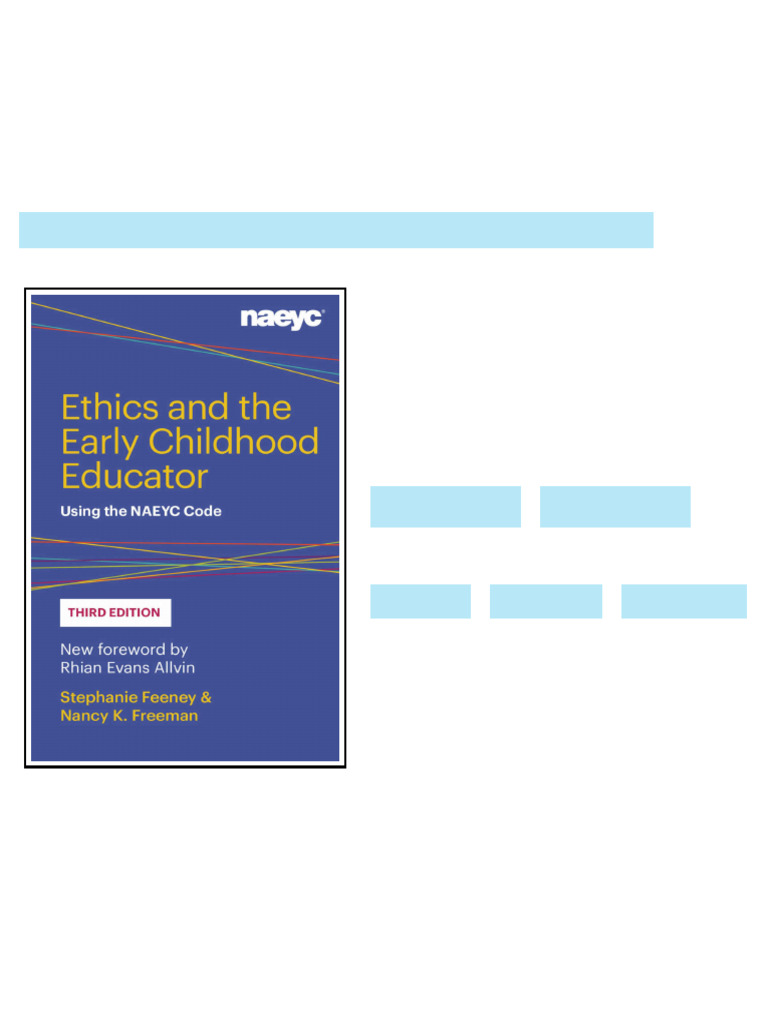 Ethics and the Early Childhood Educator online pdf | PDF
