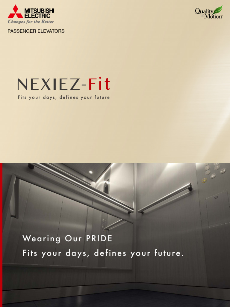Mitsubishi Passenger Elevators Overview | PDF | Elevator | Stainless Steel