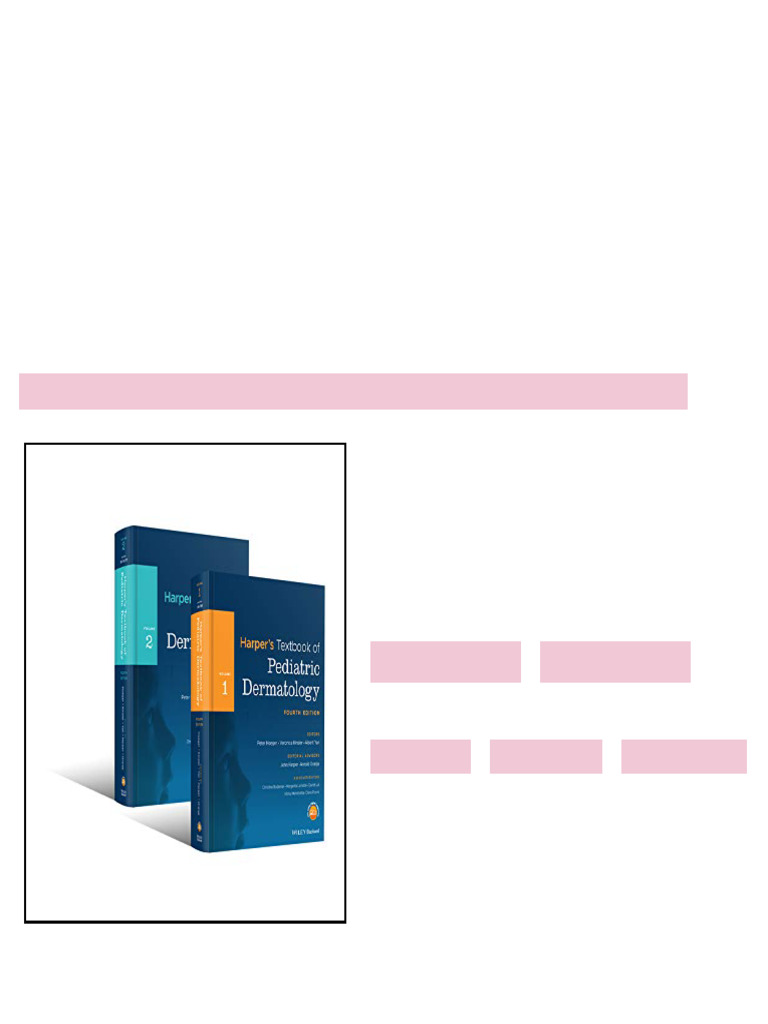 (Ebook) Harper's Textbook of Pediatric Dermatology, 2 Volume Set by ...