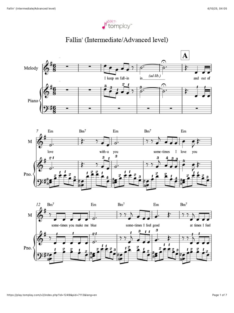 Fallin | PDF