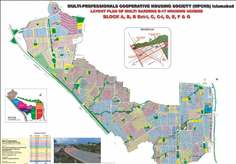 B 17 Islamabad Map | PDF