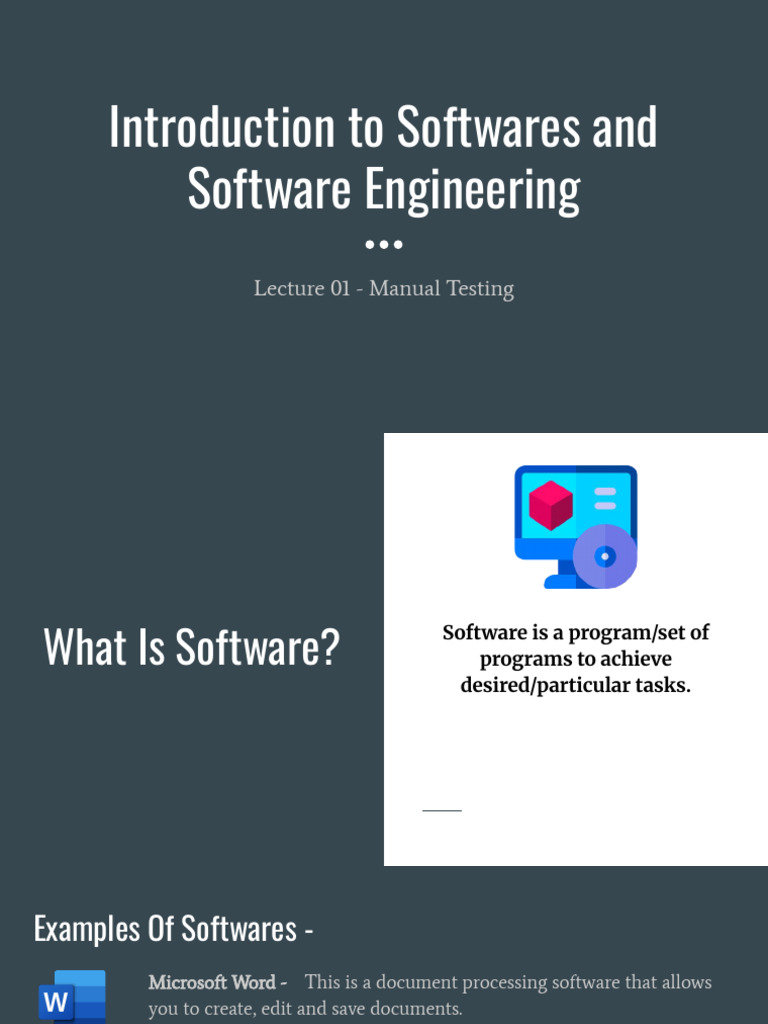 02 Introduction to Software Engineering | PDF | Software | Computing