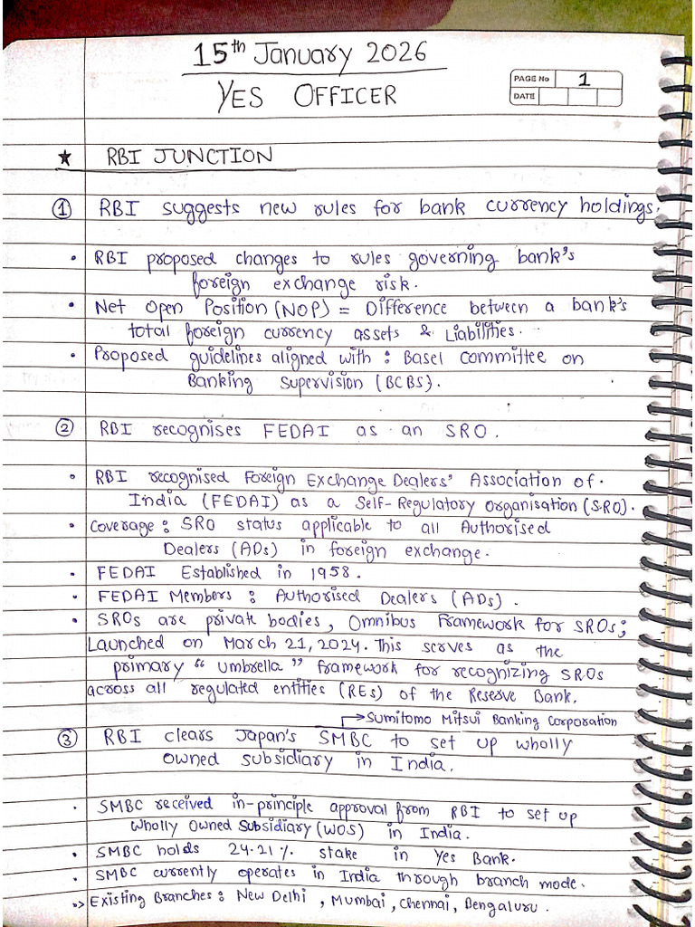 15 Jan 26, Handwritten Notes | PDF