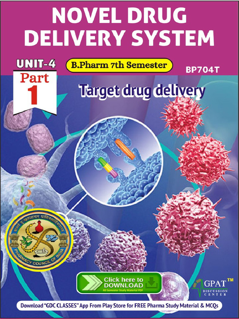 5.target Drug Delivery - 7th Sem | PDF