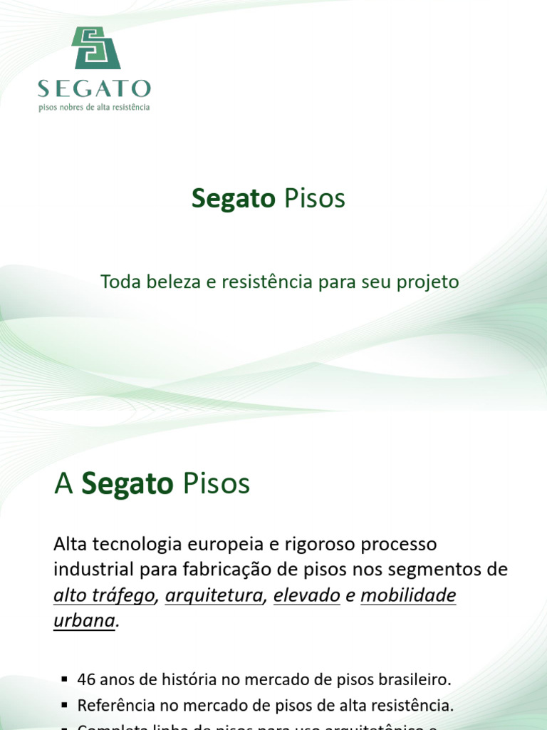 Pisos Segato: Beleza e Resistência | PDF | Hospital