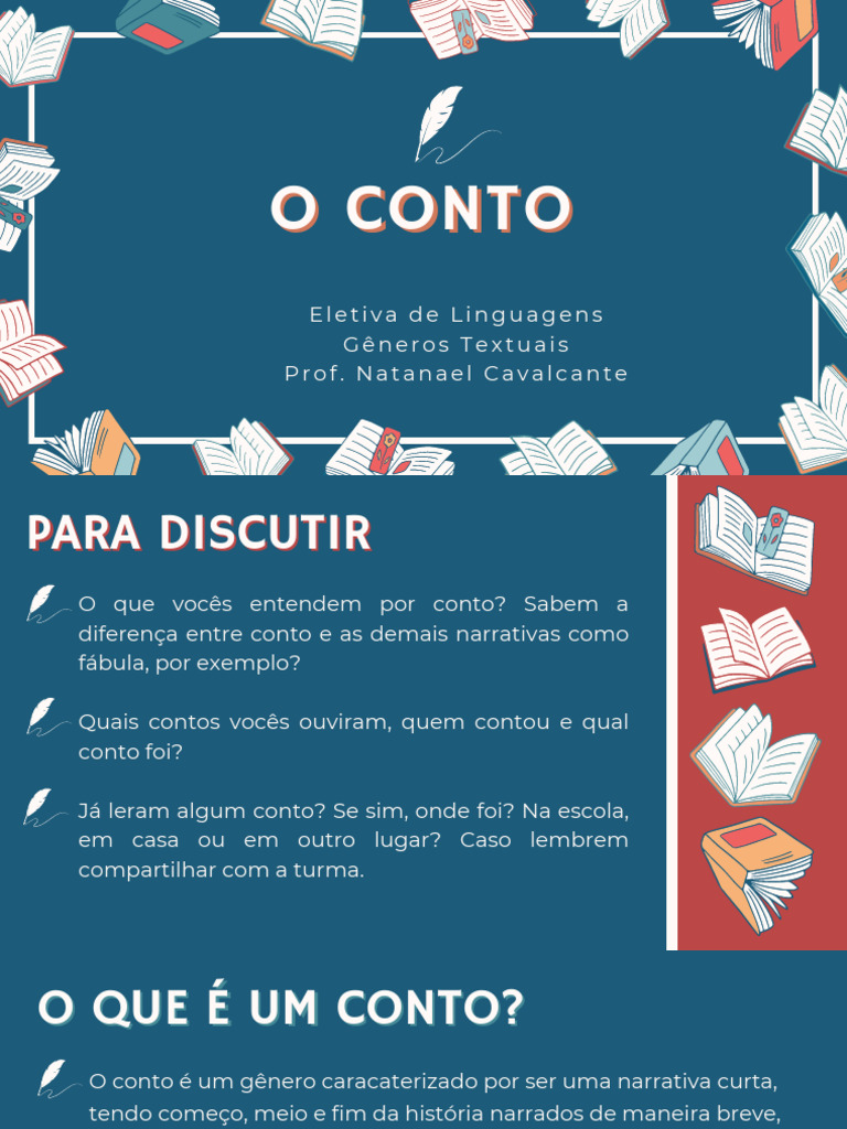 O que é um Conto: Definição e Tipos | PDF | Contos | Narrativa