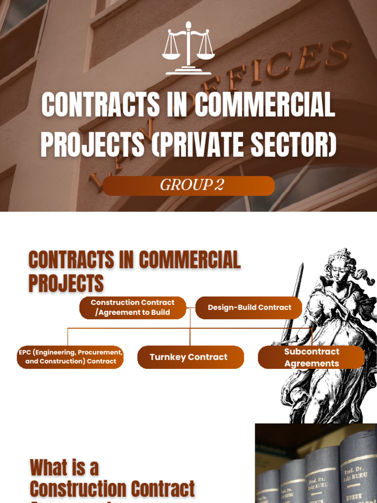 Contracts in Commercial Projects (Private Sector) | PDF | Project ...