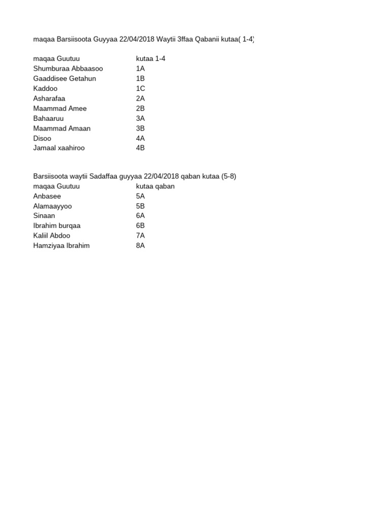 Workbook | PDF