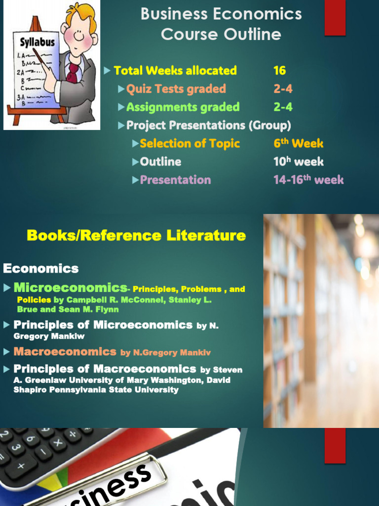 Business Economics Course Overview | PDF | Economics | Commerce