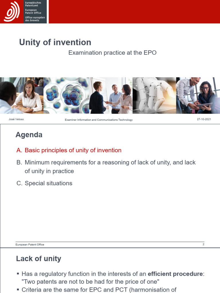 Understanding Unity of Invention in Patents | PDF | Prior Art ...