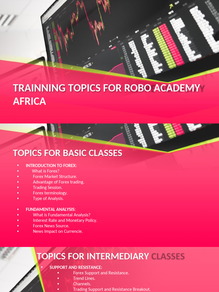 Forex Trading Training Topics Guide | PDF | Foreign Exchange Market ...