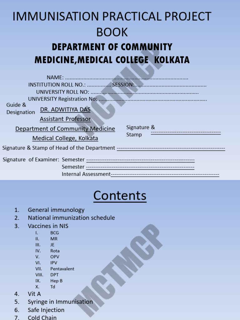 Immunization Project Guide for Students | PDF | Antibody | Immune System