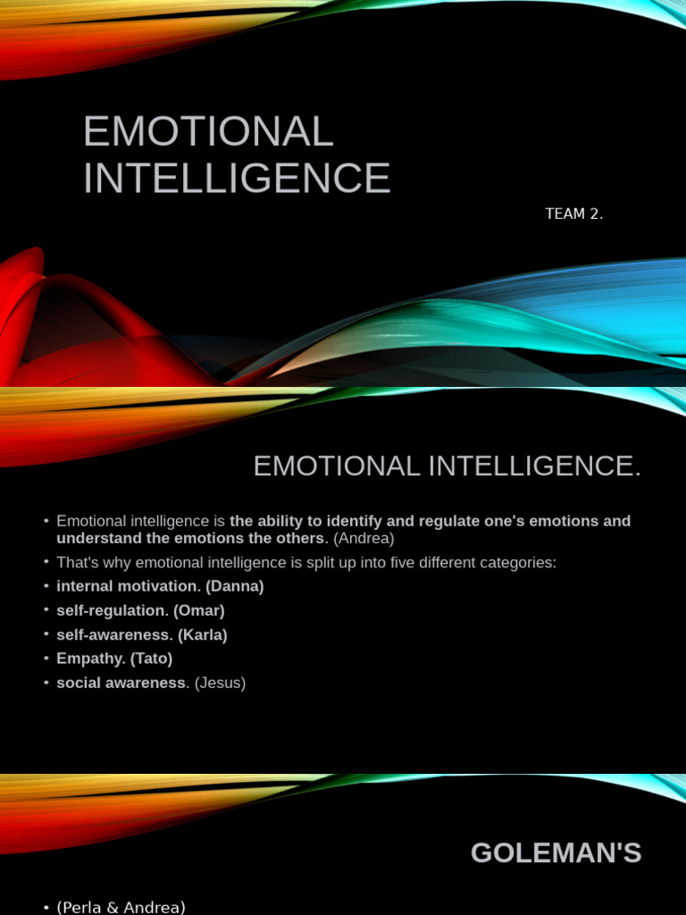 Understanding Emotional Intelligence | PDF