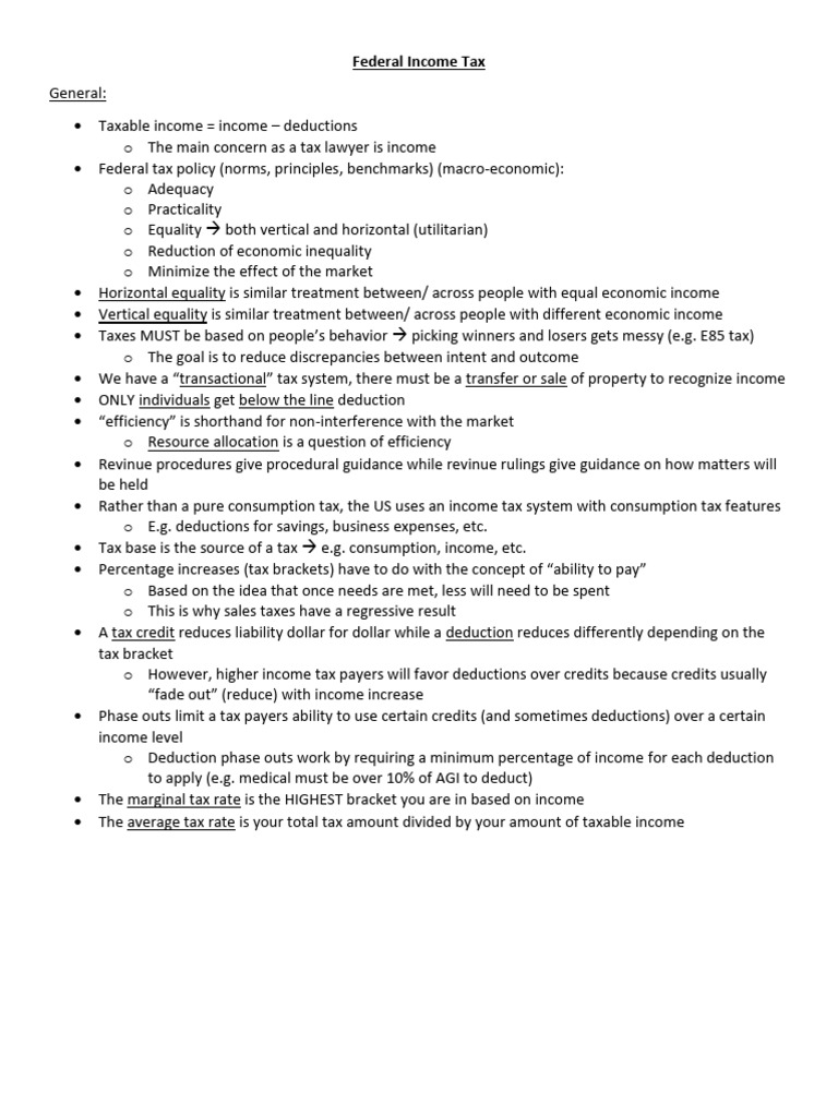 Understanding Federal Income Tax Basics | PDF | Tax Deduction | Taxes