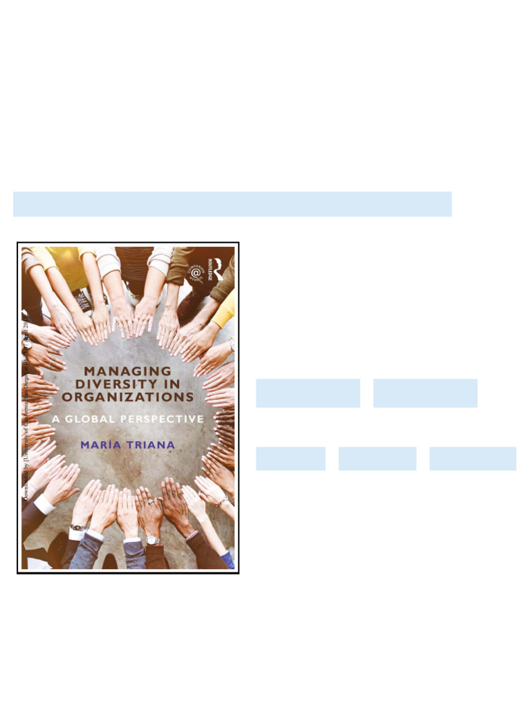 Managing Diversity in Organizations A Global Perspective Wei Zhi online ...