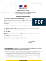 Attestation Prise en Charge